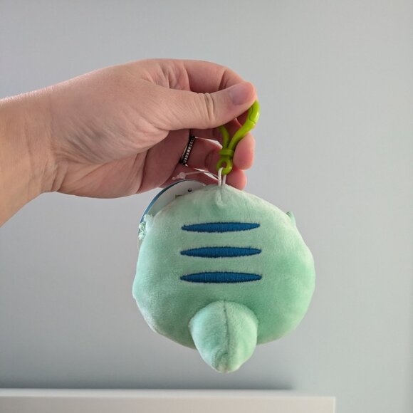 Abe Green Bearded Dragon Squishmallow Clip - Picture 2 of 3